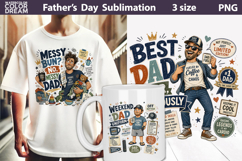 Funny Dad Sublimation Bundle | Father’s Day Shirt Product Image 7