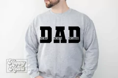 Dad The Man The Myth The Legend SVG - Fathers Day PNG Product Image 2