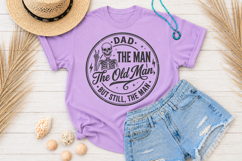 Dad The Man The Old Man SVG, Funny Skeleton Father's Day SVG Product Image 3