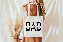 Dad We Miss You SVG, Father's Day SVG Design Product Image 2