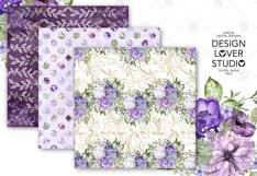 Ultra Violet digital paper pack Product Image 5