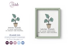 Meine Pflanze SVG | Knusprige Pflanze SVG Product Image 1