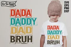 Dada Daddy Dad Bruh Svg Bundle, Dad Life Svg, Retro Dad Svg, Fathers Day Svg, Bruh Dad Png, Bonus Dad Svg, Dad Bruh Svg, Digital Download