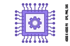 Colored Hardware Icon Product Image 1