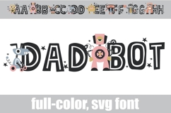 Dadbot Subdued Color Font Product Image 1