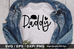 Daddy to be SVG - Father&#039;s Day Design Product Image 1
