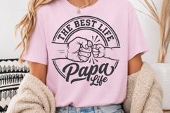 Daddy and Son Best Friends For Life SVG, Papa Life Product Image 3