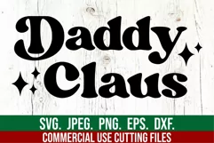 Mama Claus Daddy Claus SVG - Christmas Sweater SVG Mrs Claus Product Image 2