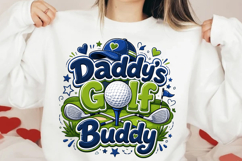 Daddy's Golf Buddy Father's Day PNG Product Image 2