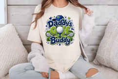 Daddy's Golf Buddy Father's Day PNG Product Image 5