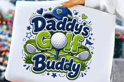 Daddy's Golf Buddy Father's Day PNG Product Image 6