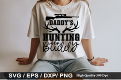 Daddy s hunting buddy - Hunting SVG Design Product Image 1