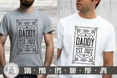 Vintage Daddy Est SVG | Father&#039;s Day SVG Cut Files Product Image 7