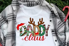 Daddy Claus Png, Dad Png Christmas Design Sublimation Product Image 2