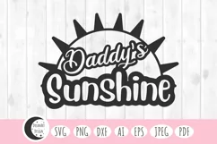 daddys sunshine, baby svg, funny baby svg, baby girl svg