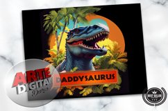 Daddysaurus, Father&#039;s Day Tumbler Wrap Product Image 2
