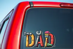 Father's Day, Dad Fixer of all things png sublimation design Product Image 6