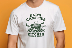 Dad's Campfire Kitchen SVG for Cricut, BBQ Grilling Dad PNG Product Image 2