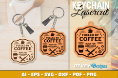 Keychain Dad's Garage Lasercut Product Image 2