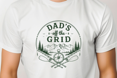 Dad's Off the Grid SVG Design, Retro Overlanding Trendy PNG Product Image 3