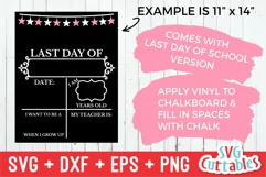 First Day of School, Last Day of School|svg Product Image 2