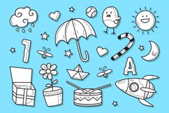 Hand Drawn Kids Doodle Product Image 1