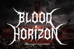 Daemon Sickness | Black Metal Font Product Image 3