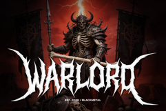Daemon Sickness | Black Metal Font Product Image 4