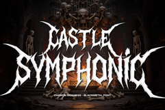 Daemon Sickness | Black Metal Font Product Image 5