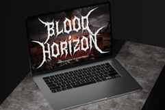 Daemon Sickness | Black Metal Font Product Image 8