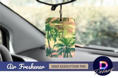 Abstract palm trees Air Freshener PNG Product Image 1