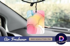 Pastel fluid art with glitter accents Product Image 1