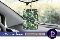 Camouflage vector pattern design air freshener png Product Image 1