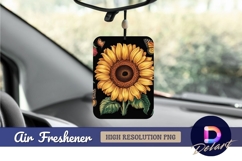 Sunflower butterflies and rose air freshener png Product Image 1