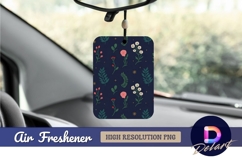 Floral seamless pattern dark background air freshener png Product Image 1
