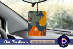 Abstract shapes botanical illustration air freshener png Product Image 1