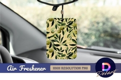 Olive branch Air Freshener PNG Design Product Image 1
