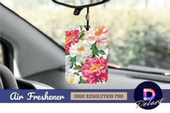 Floral pattern Air Freshener PNG Product Image 1