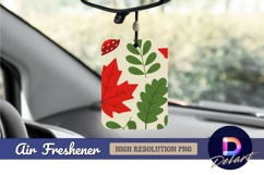 Vector autumn leaves air freshener png Product Image 1