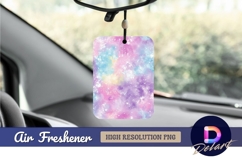 Watercolor pastel galaxy air freshener png design Product Image 1