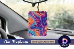 Swirling colorful abstract background Air Freshener PNG Product Image 1