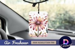 Watercolor floral illustration design air freshener png Product Image 1
