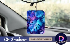 Vibrant tropical foliage Air Freshener PNG Product Image 1
