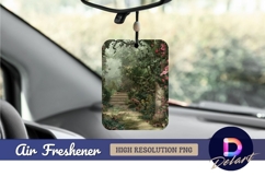 Enchanted garden path with floral Air Freshener PNG Product Image 1