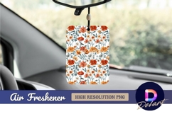 Watercolor floral pattern with Air Freshener PNG Product Image 1