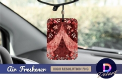 Elegant floral canopy pattern air freshener png Product Image 1