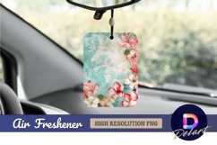 Floral vintage background with air freshener png Product Image 1
