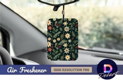 Watercolor christmas festive elements Air Freshener PNG Product Image 1