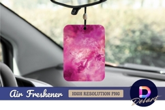 Pink nebula galaxy abstract Air Freshener PNG Product Image 1