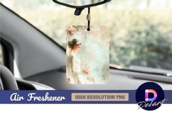 Elegant bride in lace dress and crown Air Freshener PNG Product Image 1